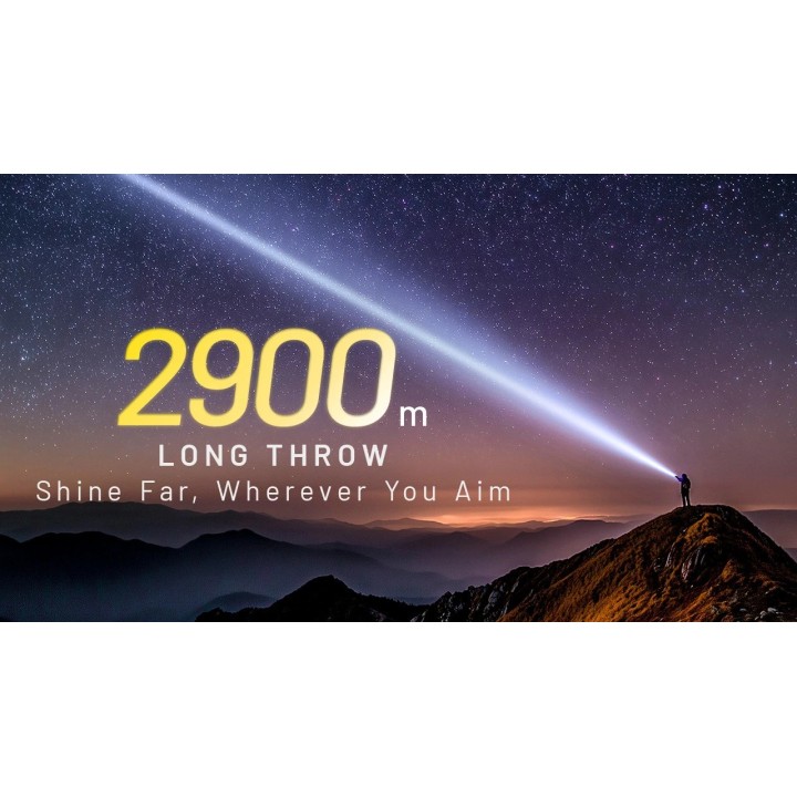 Nitecore P40 – Lanternă LEP cu rază lungă