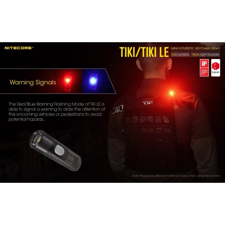 Nitecore TIKI – Lanternă breloc reîncărcabilă