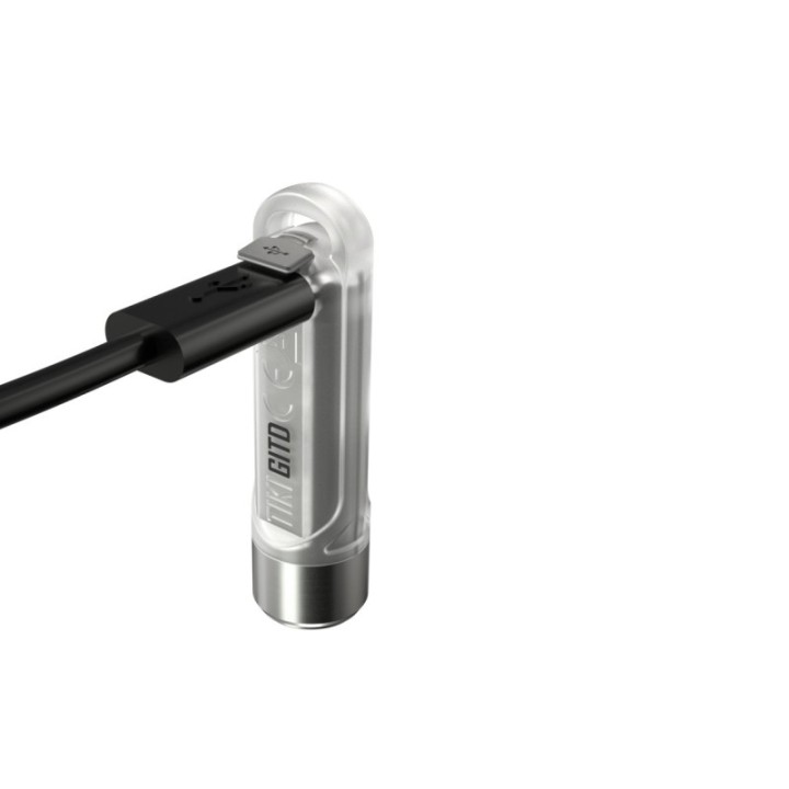 Nitecore TIKI GITD – Lanternă breloc reîncărcabilă
