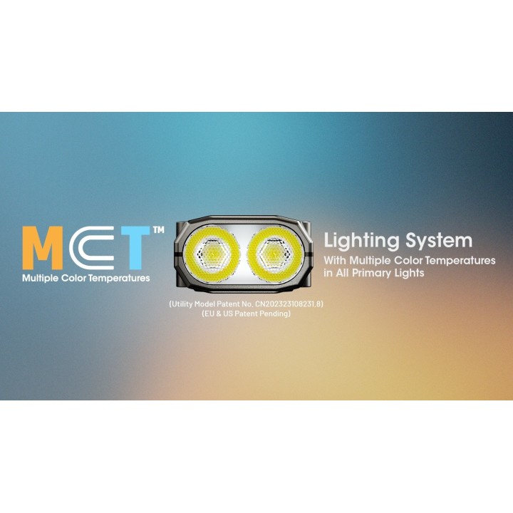 Nitecore TINI 3 – Lanternă breloc MCT cu OLED