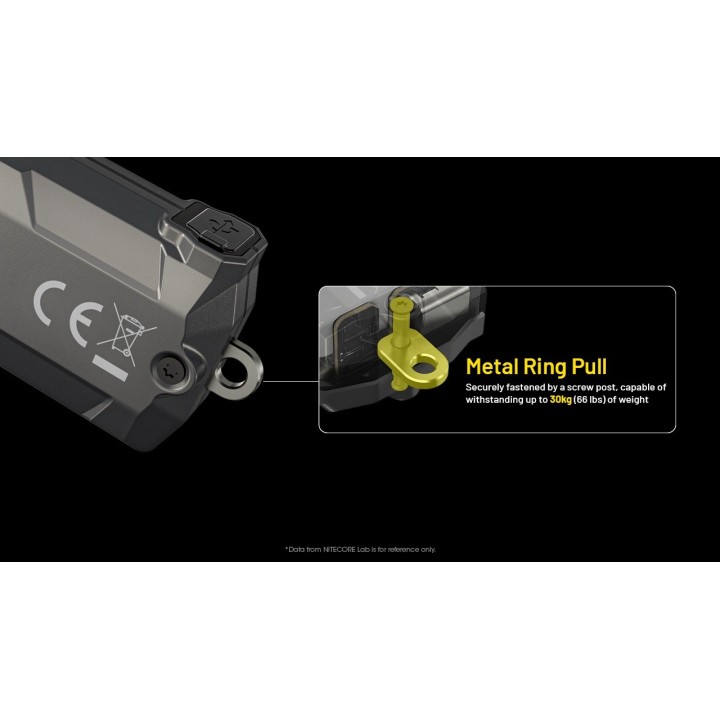 Nitecore TINI 3 – Lanternă breloc MCT cu OLED