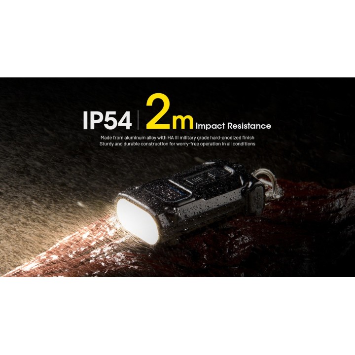 Nitecore TINI 3 – Lanternă breloc MCT cu OLED