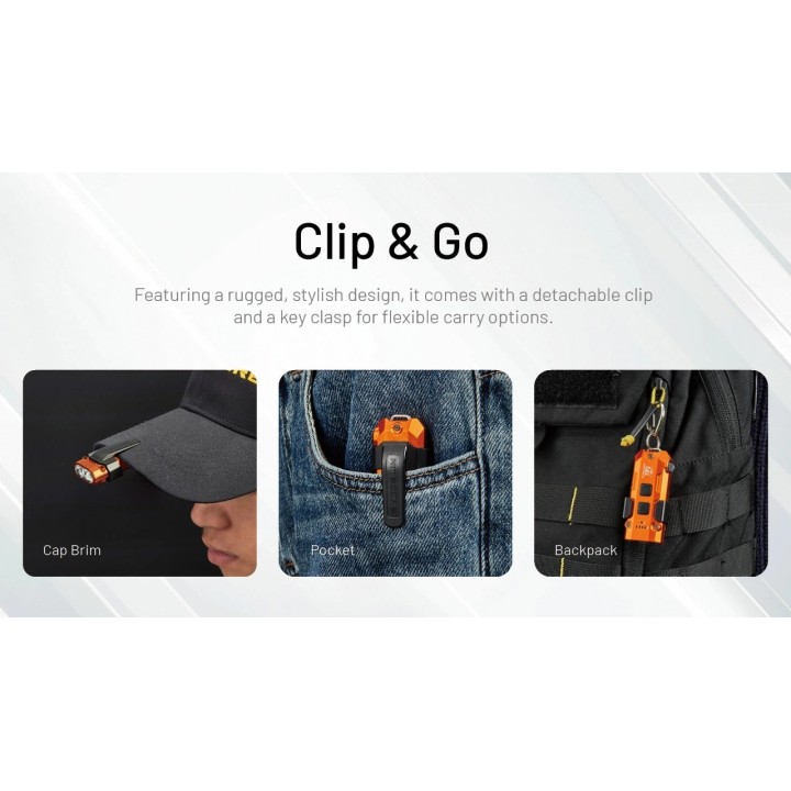 Nitecore TIP3 MCT – Lanternă breloc MCT