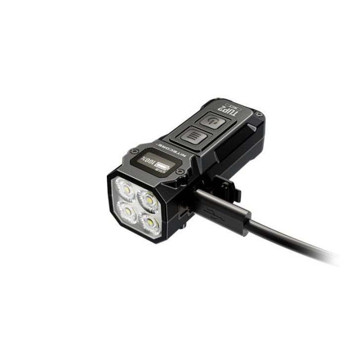 Nitecore TUP2 MCT – Lanternă breloc cu afișaj OLED