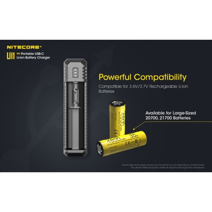 Nitecore UI1 – Încărcător USB-C cu 1 slot