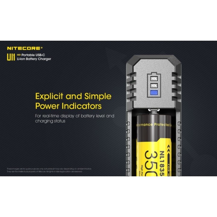 Nitecore UI1 – Încărcător USB-C cu 1 slot