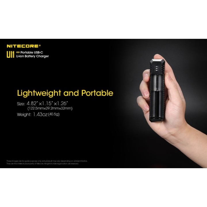 Nitecore UI1 – Încărcător USB-C cu 1 slot