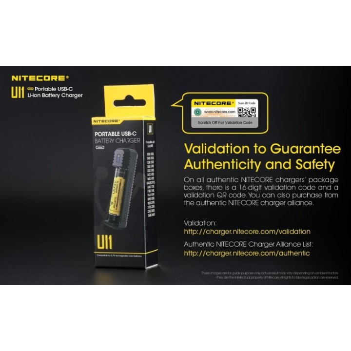 Nitecore UI1 – Încărcător USB-C cu 1 slot