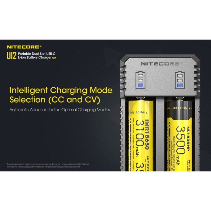 Nitecore UI2 – Încărcător USB-C cu 2 sloturi