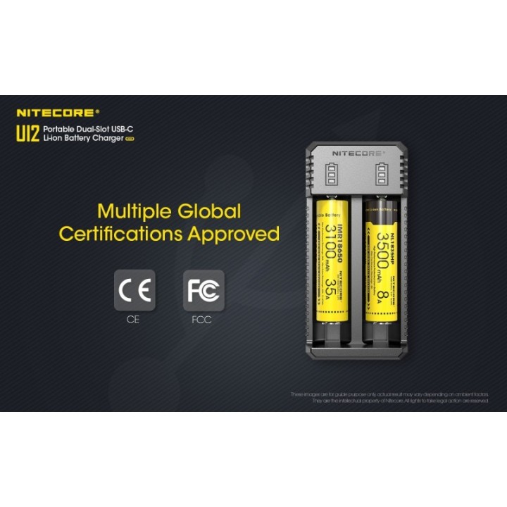 Nitecore UI2 – Încărcător USB-C cu 2 sloturi