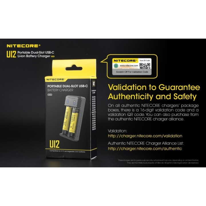 Nitecore UI2 – Încărcător USB-C cu 2 sloturi