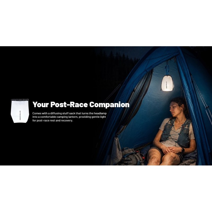 Nitecore UT27 MB – Lanternă frontală cu lumină roșie puternică
