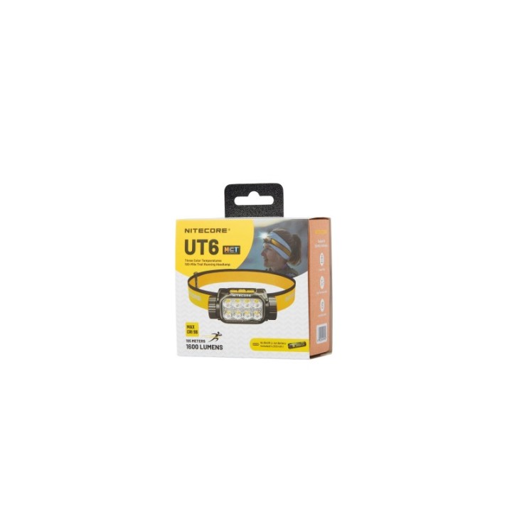 Nitecore UT6 – Lanternă frontală pentru alergare