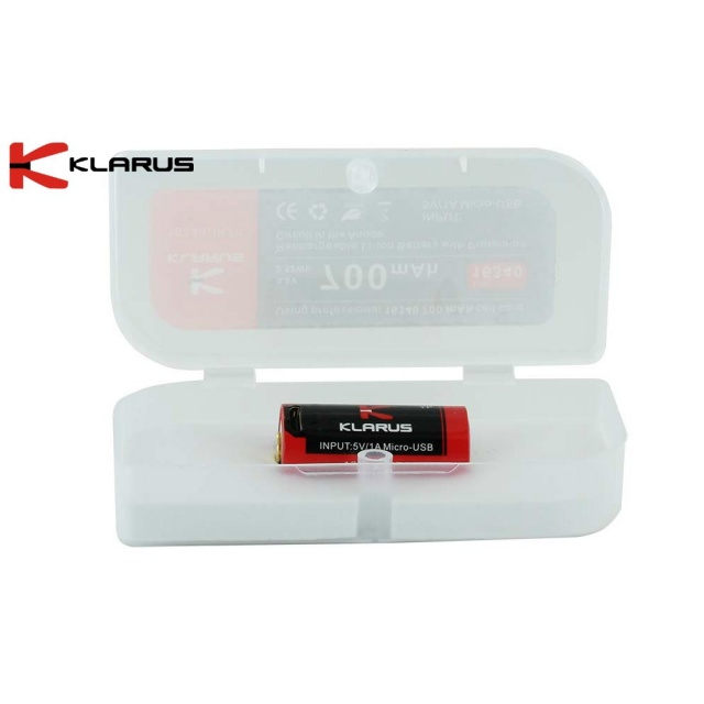 Klarus 16340 700mAh - Acumulator RCR123 Micro-USB Klarus - 4