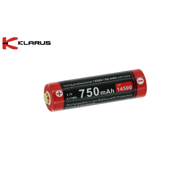 Klarus 14500 750mAh - Acumulator Micro-USB Klarus - 1
