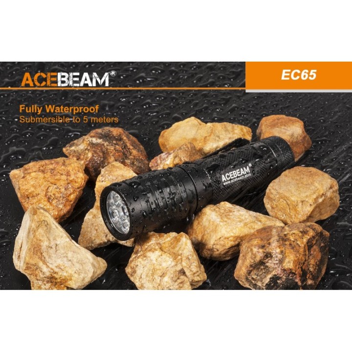 Acebeam EC65 Nichia — lanternă CRI ≥90, 2500 lm | Elanterna