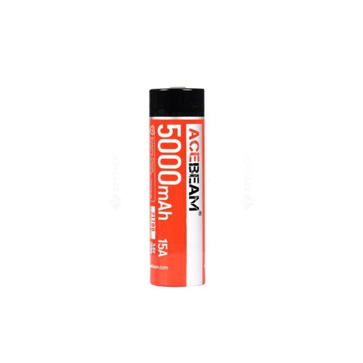 Acebeam 21700, 5000 mAh, 15 A – acumulator fără USB