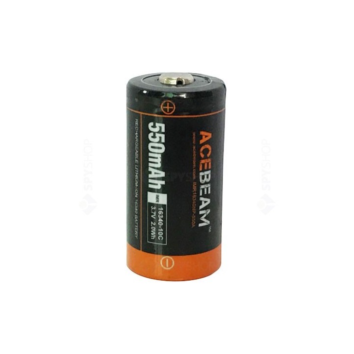 Acebeam IMR16340NP-550A — acumulator 16340 de 550 mAh | Elanterna