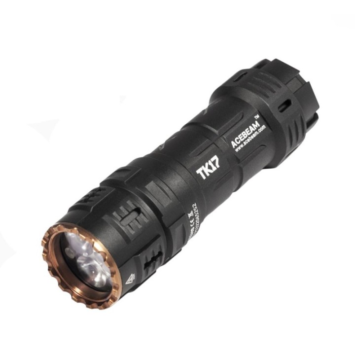Lanterna profesionala reîncărcabilă Acebeam TK17-AL, 1500 lumeni, 290 m | Elanterna