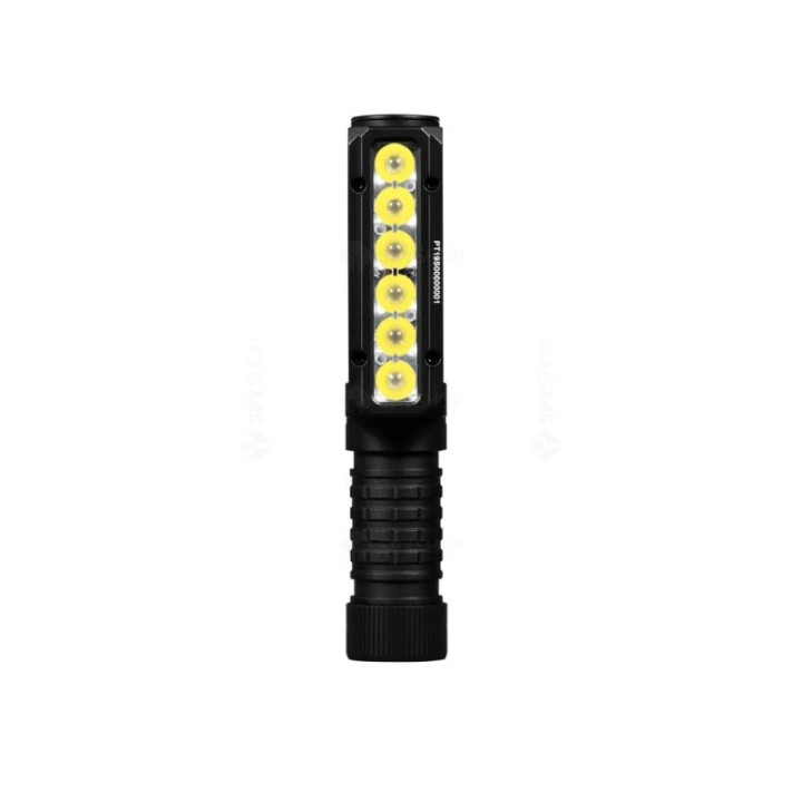 Lanterna profesionala multifunctionala Acebeam PT40, 3000 lumeni, 121 m | Elanterna