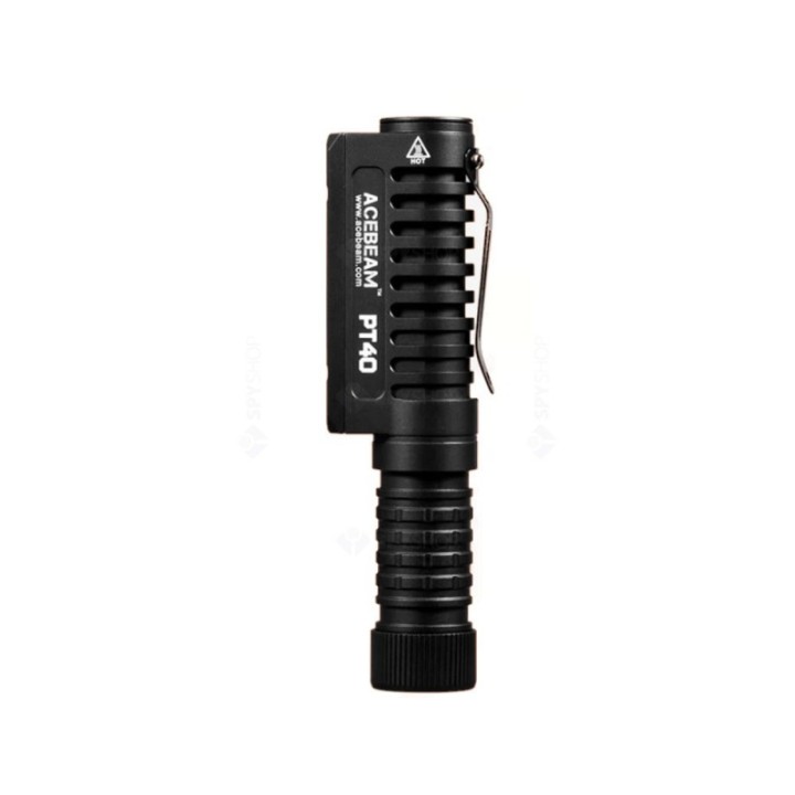 Lanterna profesionala multifunctionala Acebeam PT40, 3000 lumeni, 121 m | Elanterna