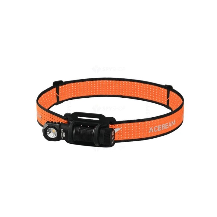Lanterna profesionala pentru cap Acebeam H16 CRI90 5000K, 650 lumeni, 86 m | Elanterna