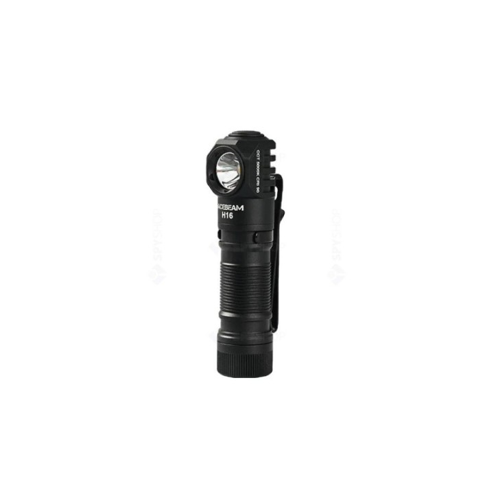 Lanterna profesionala pentru cap Acebeam H16 CRI90 5000K, 650 lumeni, 86 m | Elanterna