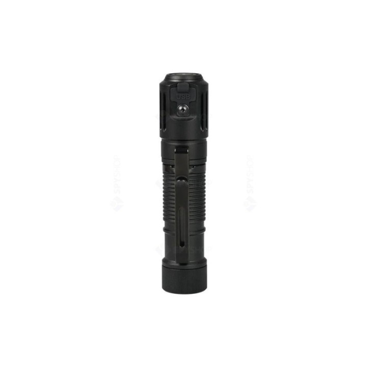 Acebeam H15 2.0 — frontală USB-C, alb și roșu | Elanterna