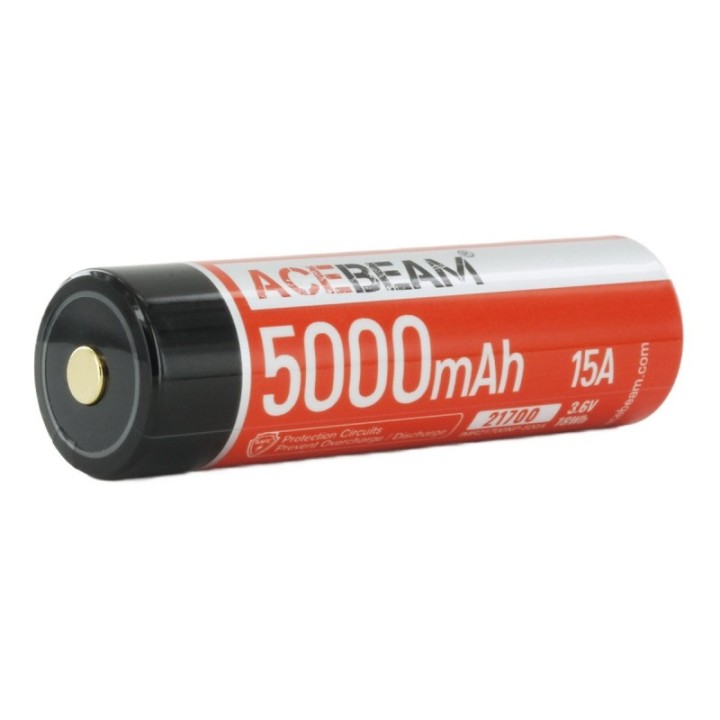 Acebeam 21700, 5000 mAh, 15 A – acumulator fără USB
