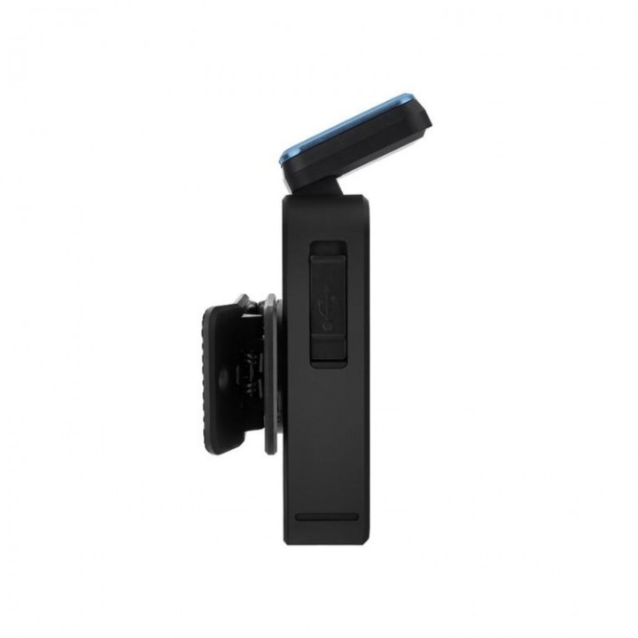 Lanternă cu clemă Olight Oclip 2 Pro, neagră — cap înclinat
