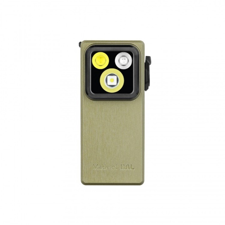 Lanternă cu clemă Olight Oclip Ultra OAL, cu UV — surse de lumină