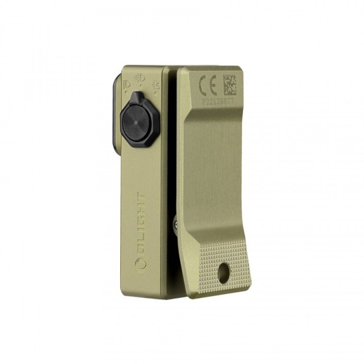 Lanternă cu clemă Olight Oclip Ultra OAL, cu UV — spatele corpului