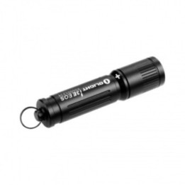 Lanternă breloc Olight i3E EOS, neagră, AAA — vedere oblică