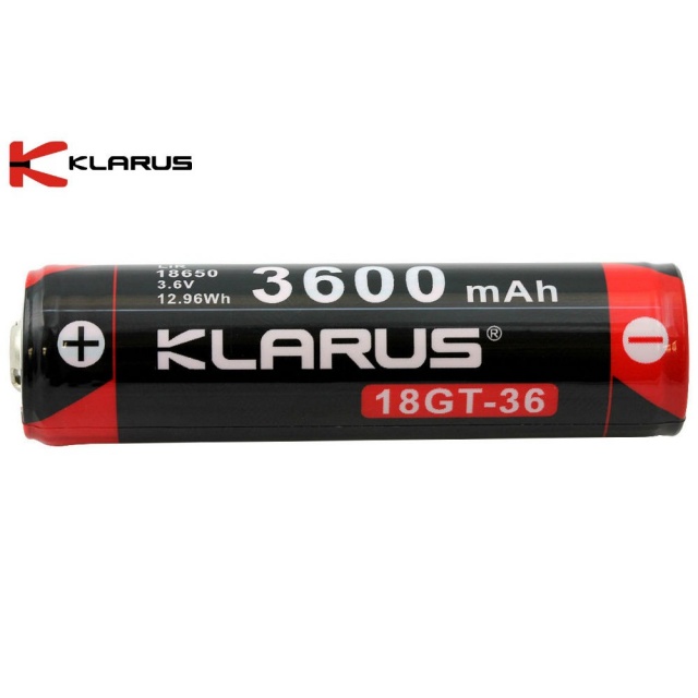 Klarus 18650 3600mAh - Acumulator Klarus - 1