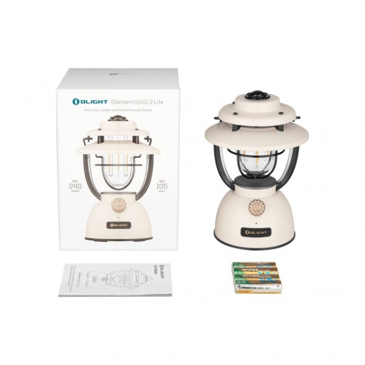Felinar Olight Olantern Classic 2 Lite, 4 baterii AA — pachet