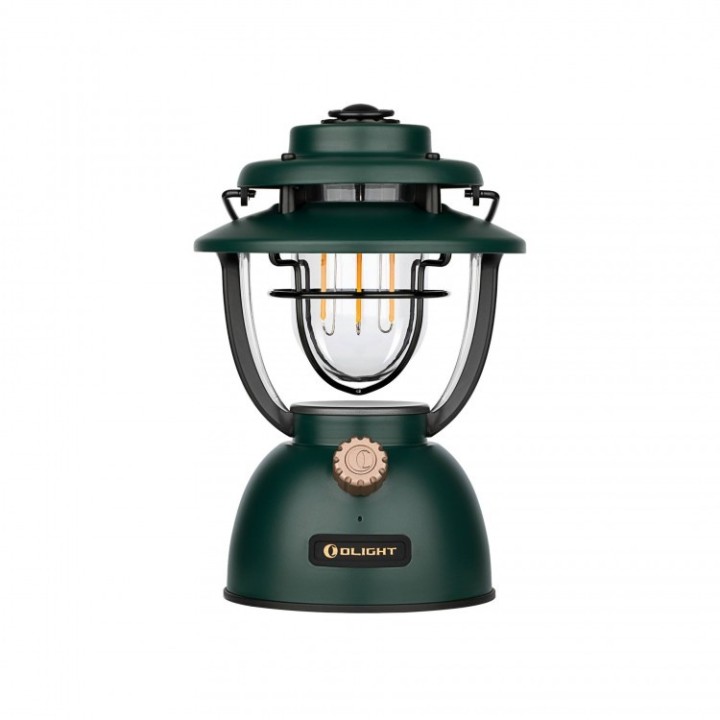Felinar Olight Olantern Classic 2 Lite, 4 baterii AA — Verde — mâner de suspendare