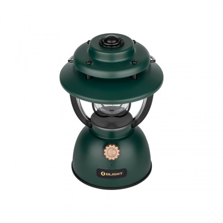 Felinar Olight Olantern Classic 2 Lite, 4 baterii AA — Verde — parte superioară