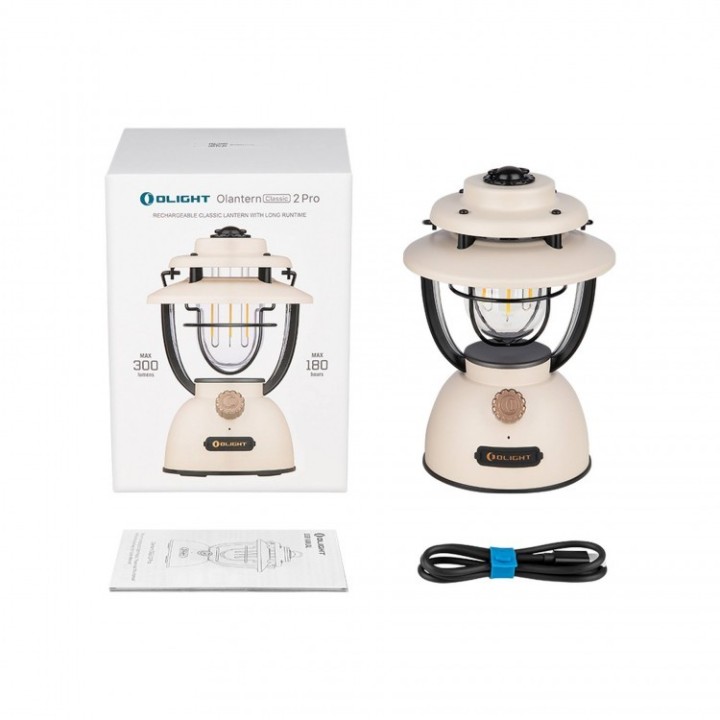 Felinar Olight Olantern Classic 2 Pro cu powerbank — pachet