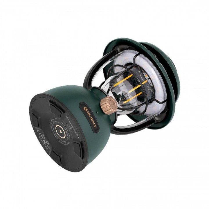 Felinar Olight Olantern Classic 2 Pro cu powerbank — Verde — bază și rotiță