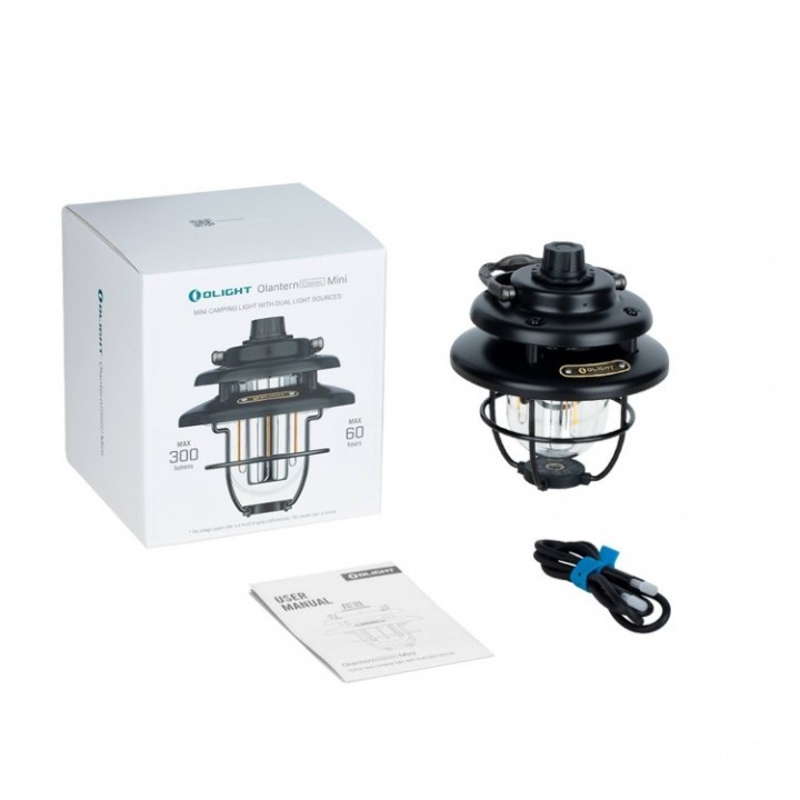 Felinar Olight Olantern Classic Mini cu powerbank — pachet
