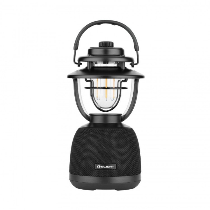 Felinar Olight Olantern Music cu boxă Bluetooth — vedere frontală