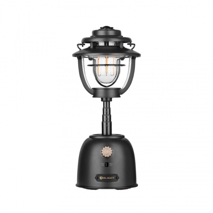 Felinar telescopic Olight Olantern Stretch cu powerbank — cap ridicat