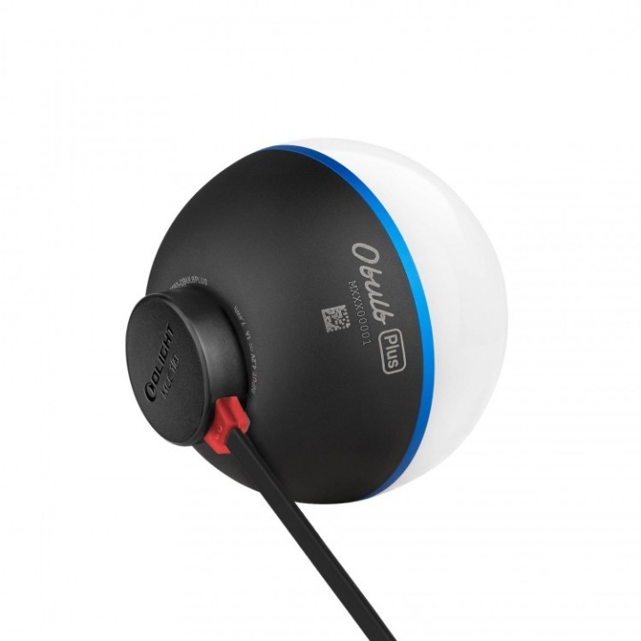 Lampă RGB Olight Obulb Plus cu control din aplicație — încărcare magnetică