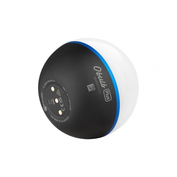 Lampă RGB Olight Obulb Plus cu control din aplicație — bază și contacte