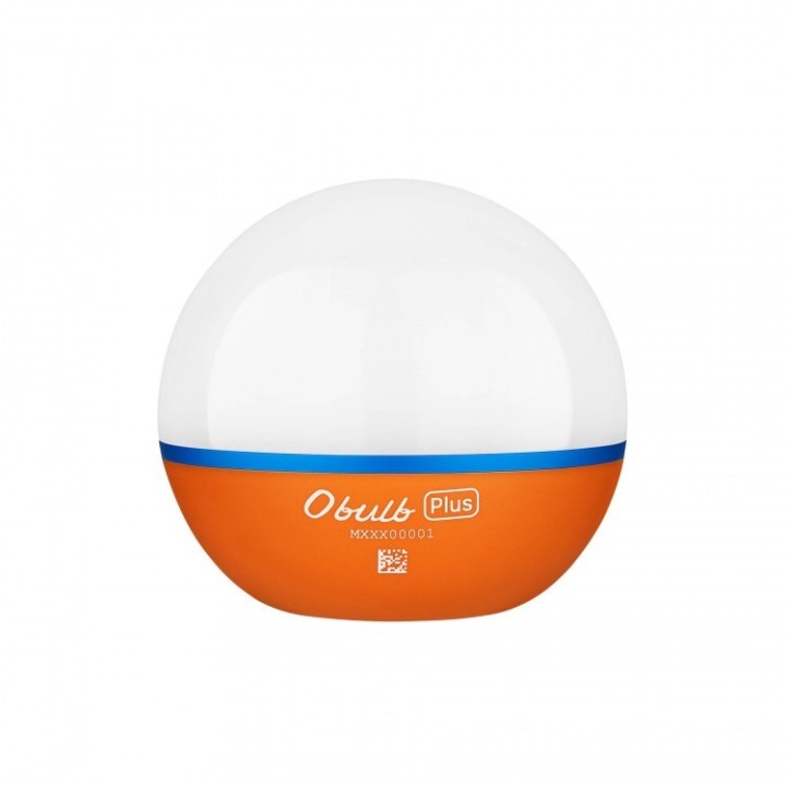 Lampă RGB Olight Obulb Plus cu control din aplicație — Portocaliu — vedere frontală
