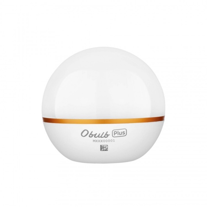 Lampă RGB Olight Obulb Plus cu control din aplicație — Alb — vedere frontală
