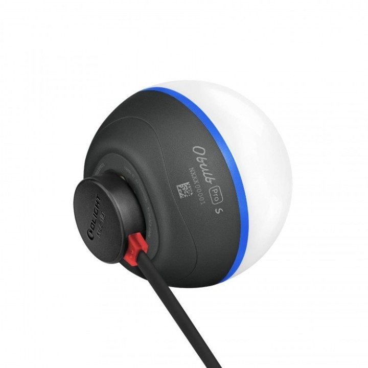 Lampă RGB Olight Obulb Pro S cu control din aplicație — încărcare magnetică