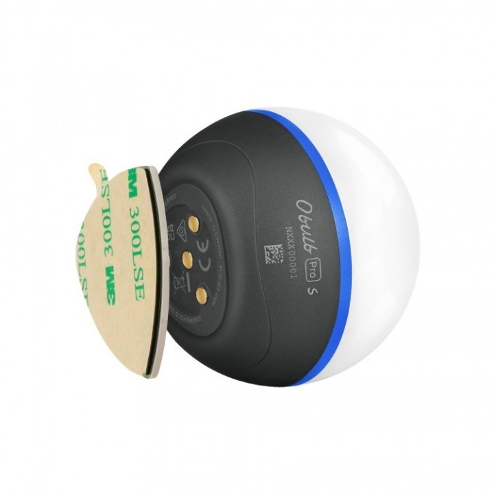 Lampă RGB Olight Obulb Pro S cu control din aplicație — plăcuță adezivă