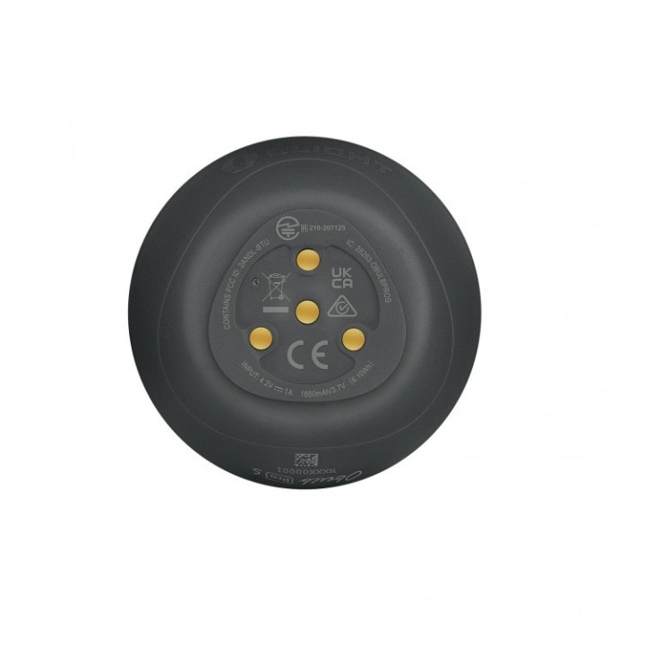 Lampă RGB Olight Obulb Pro S cu control din aplicație — bază și contacte