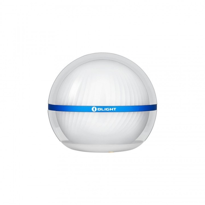 Lampă RGB Olight Sphere cu control din aplicație — vedere frontală